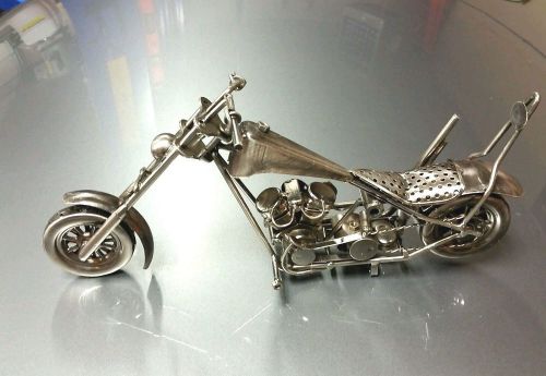 Custom motorcycle art harley davidson metal chopper iron horse occ ness indian