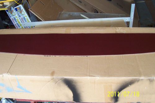 65-66 ford mustang standard  package traydark red