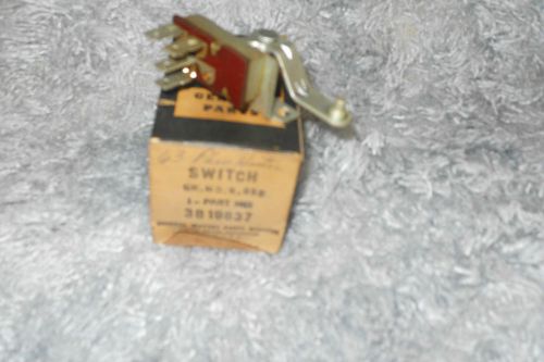 1963 chevrolet heater switch nos # 3819637 old car parts vintage gm