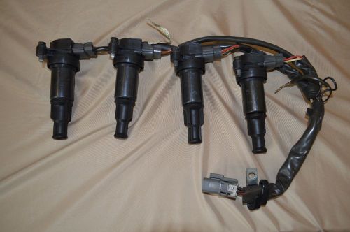 Jdm nissan sr20det s13 s14 ignition coil pack harness silvia 180sx 240sx red top