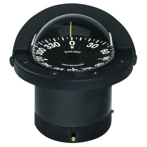 Ritchie fn-201 navigator compass - flush mount - black -fn-201