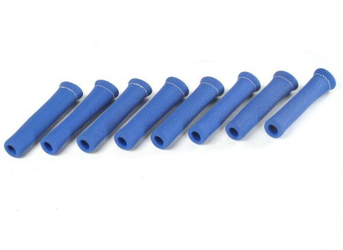 Dei 010532 spark plug boot protectors protect-a-boot 6&#034; blue set of 8