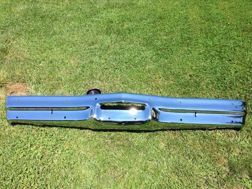 1975 plymouth duster front bumper rechromed to show quality