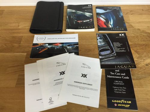 2011 jaguar xk owner&#039;s owners user manual xkr xkr175 coupe convertible 1277