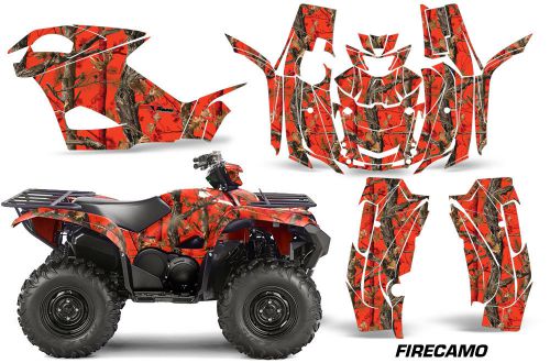 Amr racing yamaha grizzly eps/eps graphic kit wrap quad decals atv 2015+ firecam