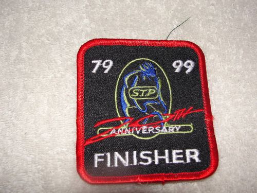 79-99 s.t.p.20th anniversary finisher biking race patch
