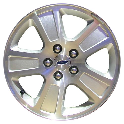 Oem reman 17x7 alloy wheel, rim sparkle silver painted with machined face-99170