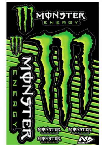 N-style n30-1046 universal sticker kit - monster energy style 2