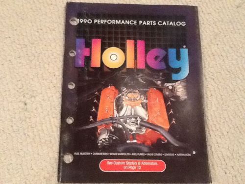 Holley  performance parts catalog 1990