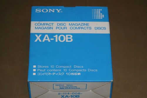 Sony xa-10b compact disc magazine for cd changer