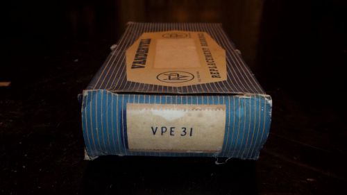 Vandervell replacement bearings vpe 31 old vintage car parts box london w3