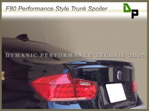 Choose paint color performance style trunk spoiler for bmw f80 m3 sedan 2015