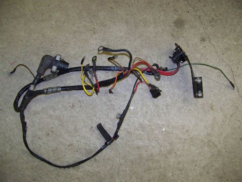 Mercruiser pre alpha 120 140 470 engine motor wire harness 9 pin connector
