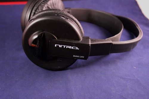 Nitro headphones audio plug vol/bal controls #bmwx-399