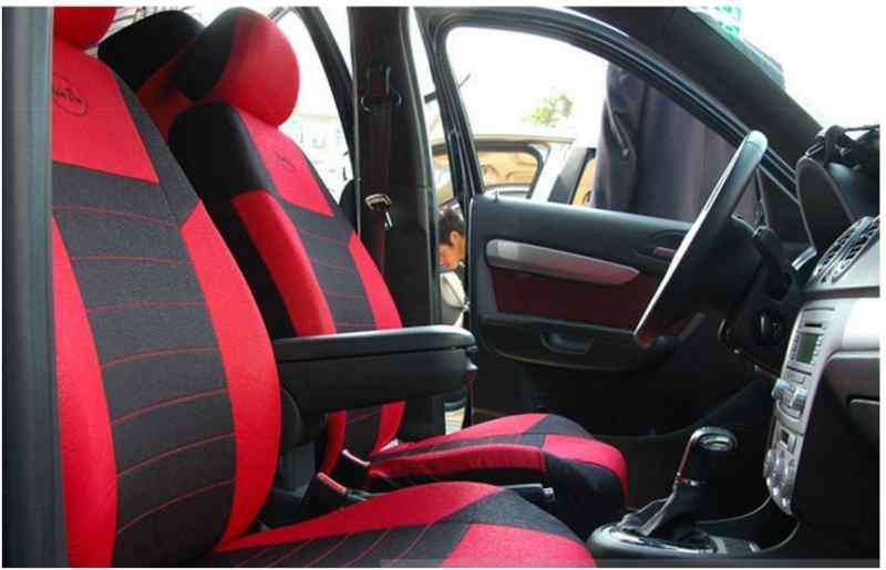 New - fashion athletic spirit of the red car safety seat covers