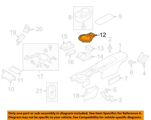 Scion toyota oem 13-15 fr-s center console-shift panel su00303191