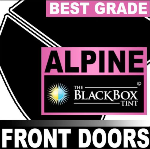 Toyota echo 4 door 00-05 alpine blackbox 35% precut window tint (front doors)