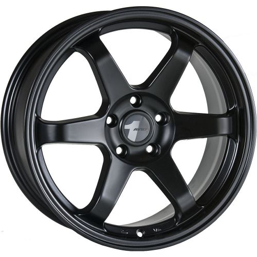 Avid1 av6 17x8 5x114.3 (5x4.5) +35mm black wheels rims av0617805h35bk