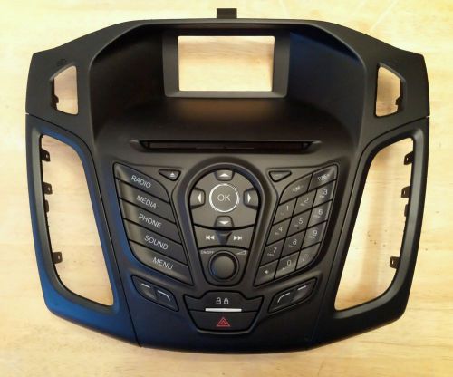 2012 2013 2014 ford focus control panel cd player radio oem