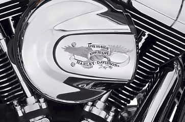 Harley live to ride air cleaner insert  2014+ flhx ultra touring 2016 + softail