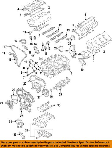 Nissan oem-engine cylinder head gasket 11044ey04a