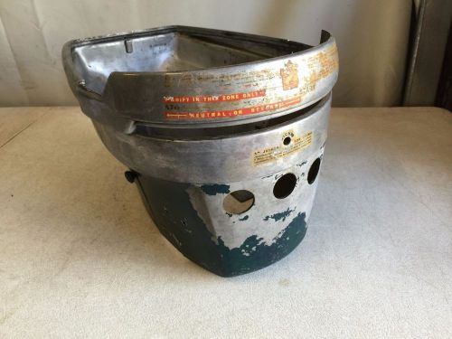 Lower cowl sections for 1949 scott-atwater 1-20 model 493 7.5 hp motor