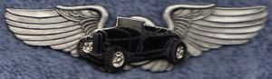 Last of black model a ford highboy hot rod pilot wings
