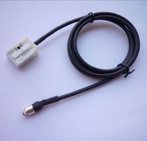 Aux input adapter female cable for bmw e90 e91 e92 e93 3 series e87 e88 e81 e82