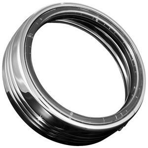 Kuryakyn led halo ring for 7 inch headlight for hd flh fld 1983-2012