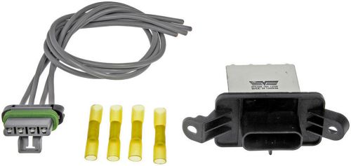 New blower motor resistor kit with harness - dorman 973-509