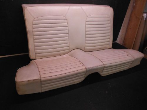 64 65 66 ford mustang coupe white back seat rear