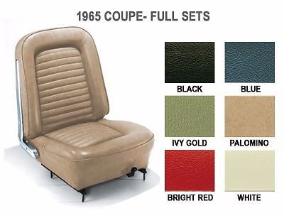 Mustang 1965 coupe standard full set interior seat covers