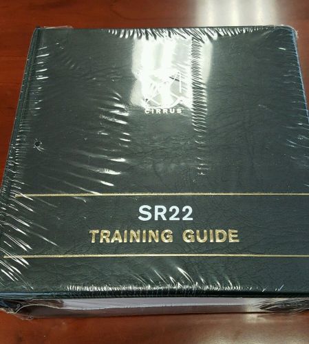 Cirrus sr22 original training guide flight operations manual, workbook, sop new