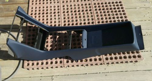 Vintage mercedes 107 body sl center console blue. never installed  nice