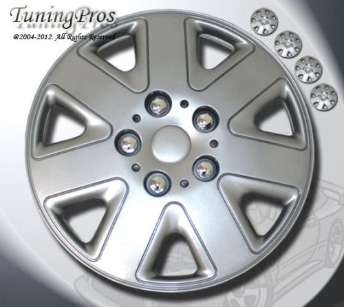 15&#034; inch hubcap wheel cover rim covers 4pcs, style code 026 15 inches hub caps