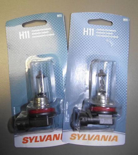 Sylvania h11 daytime running light bulb / lot of 2 bulbs / free shipping
