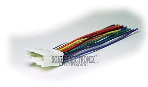 New! scosche mi02b aftermarket stereo wire harness for select 94-up mitsubishi