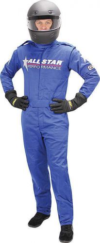 Allstar performance 2x-large blue 1 piece double layer driving suit p/n 99861