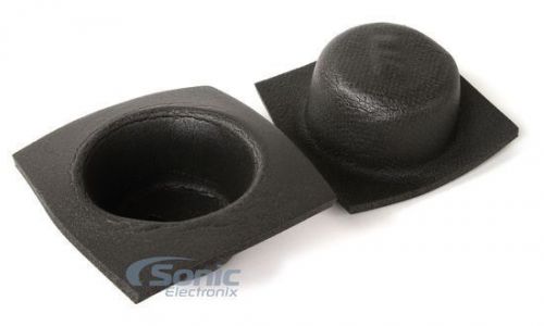 Install bay xtc 4&#034; round shallow foam acoustic speaker baffles - 1 pair