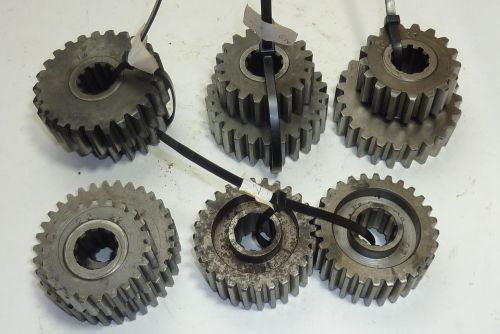 Quick change differential rear end gears lot of 5 sets