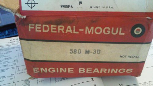 580 m-.030 federal mogul main bearings amc 172.6-184 cubic disp.
