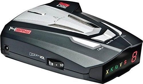 Cobra xrs 9470 voice alert 14 band 360 degree police radar/laser detector