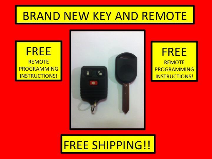 Ford f150 - brand new three button remote and transponder key