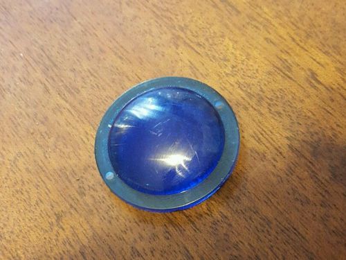 1930,1940,1950 chevy, buick, olds,pontiac,cadillac vintage 1 1/2&#034; w blue lens