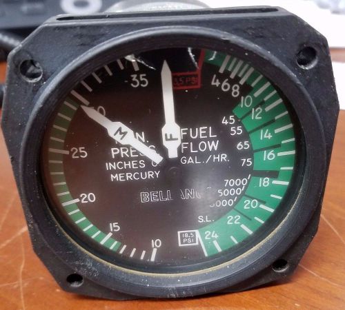 United instruments - manifold/fuel pressure indicator - free shipping