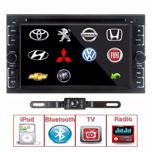 6.2 inch 2 din universal car dvd player with radio,dvd,sd,usb,bluetooth,ipod new