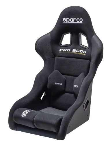 New sparco pro 2000, sparco pro2000 black seat