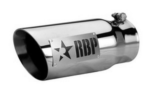 Rbp rolling big power 45122-d 304 stainless steel exhaust tip