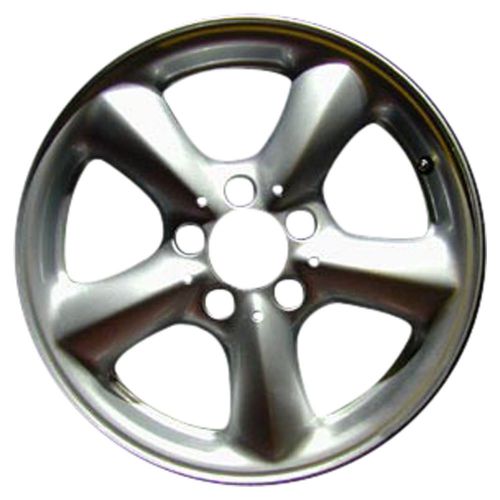 Oem reman 16x8 alloy wheel rear bright sparkle silver full face painted-65219