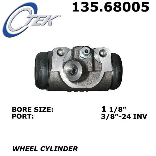 Centric 135.68005 rear brake wheel cylinder-c-tek standard wheel cylinder